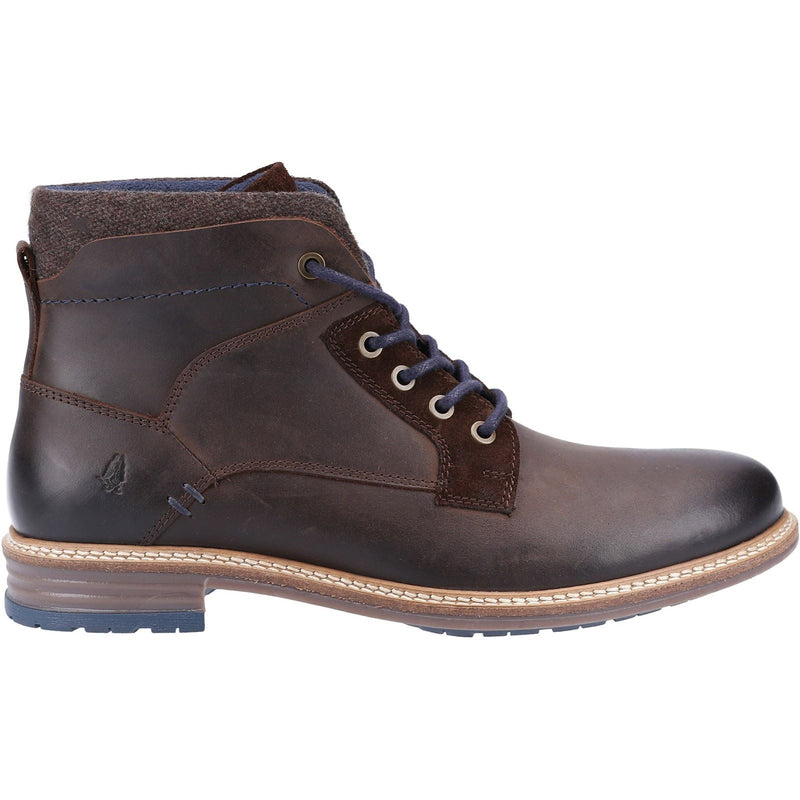 Hush Puppies Joel Braune Herrenstiefel Aus Leder