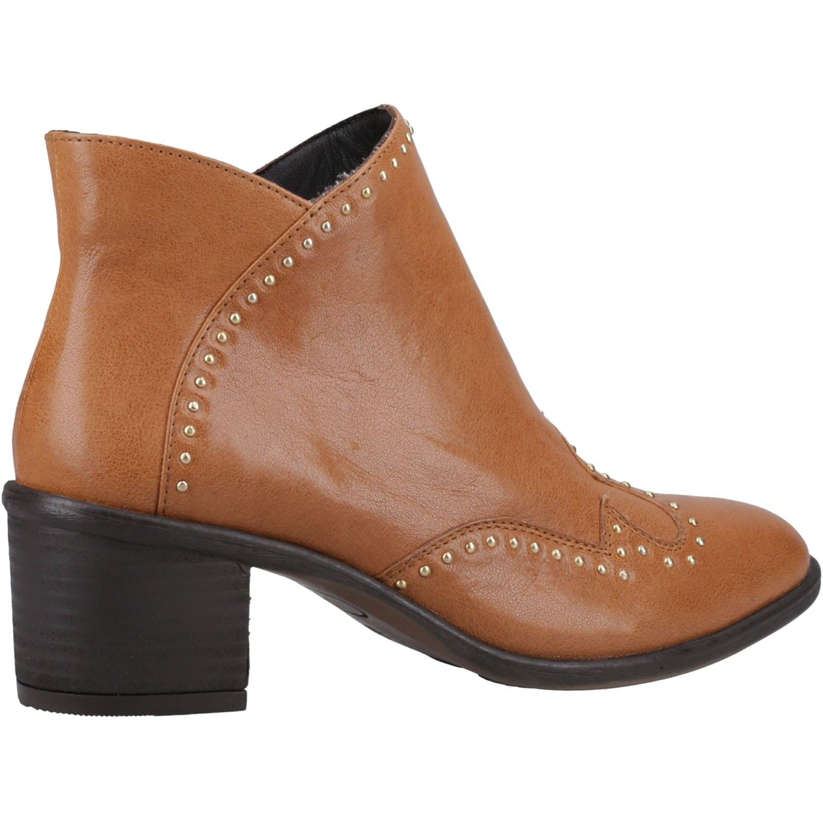 Hush Puppies Waverly Damen Stiefel aus Leder in Tan