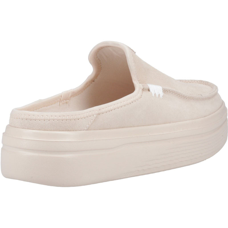 HEYDUDE Austin Lift Classic Leder Damen Pantoletten In Rosé