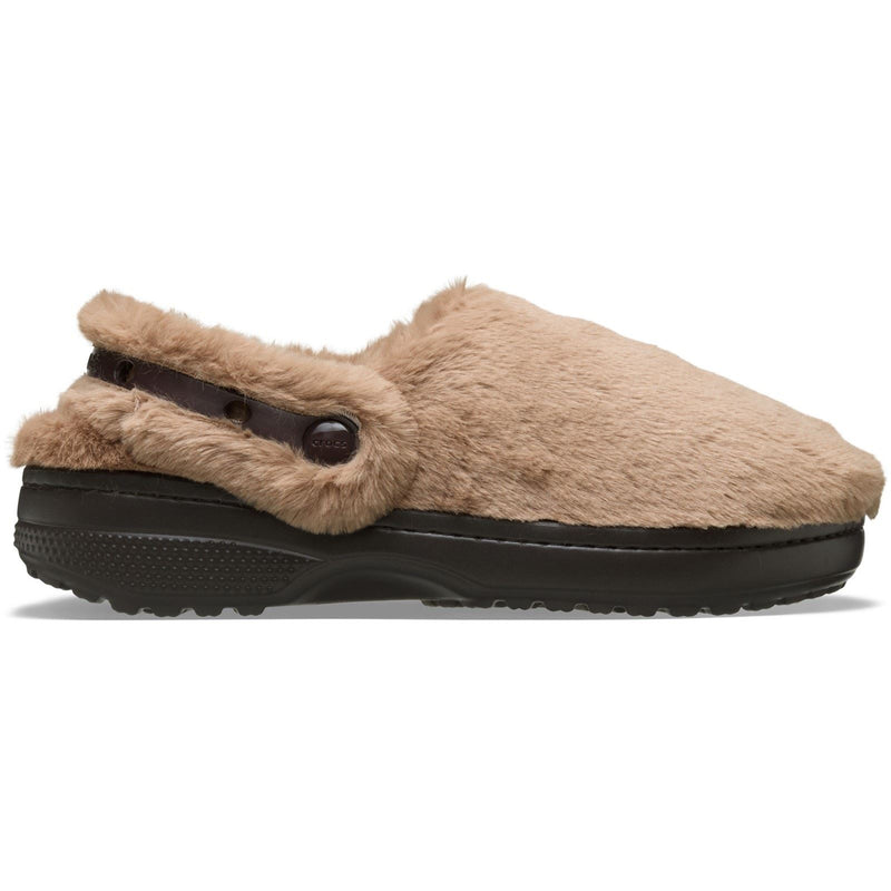 Crocs Classic Unfurgettable Polyester Damen Milchschokoladen Clogs