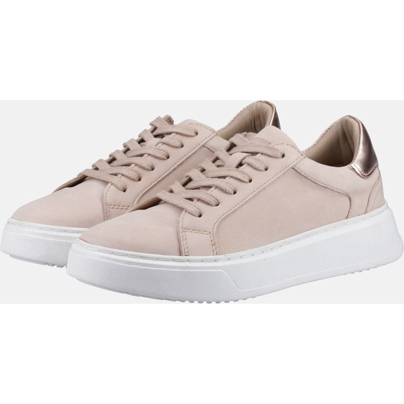 Hush Puppies Camille Leder-Damensneaker In Rosé