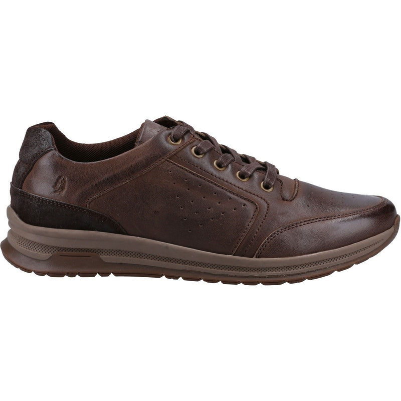 Hush Puppies Joseph Herren-Braune Lederschnürschuhe