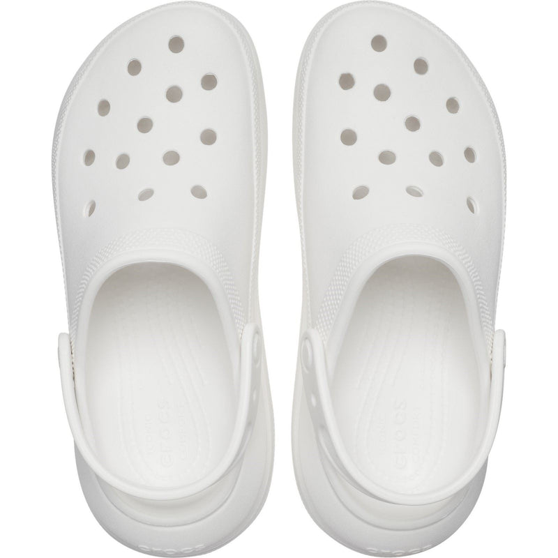 Crocs Classic Crush Eva Damen Clogs In Weiß