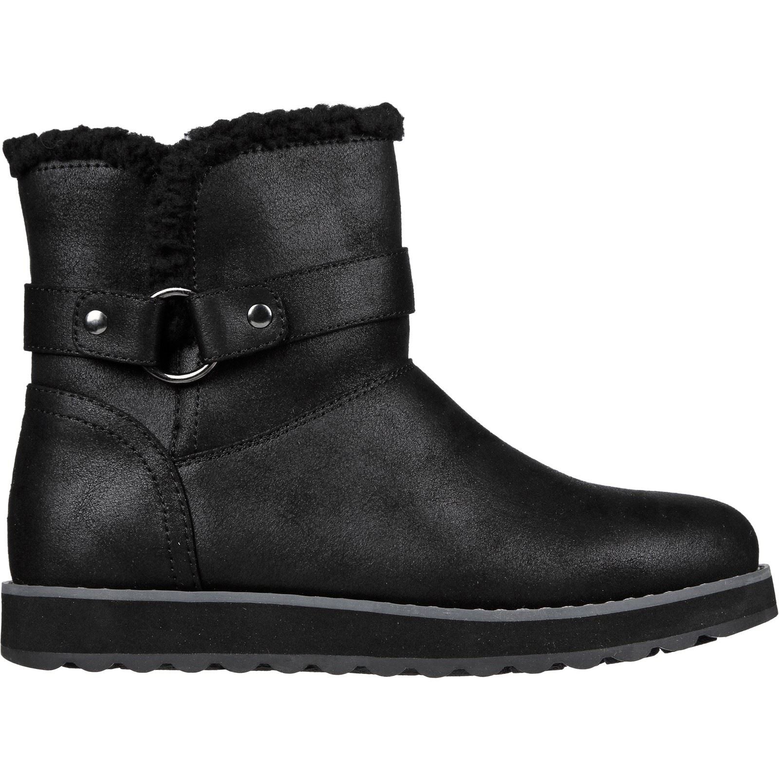 Skechers Keepsakes 2.0 Synthetik Damen Schwarze Farbe Stiefel