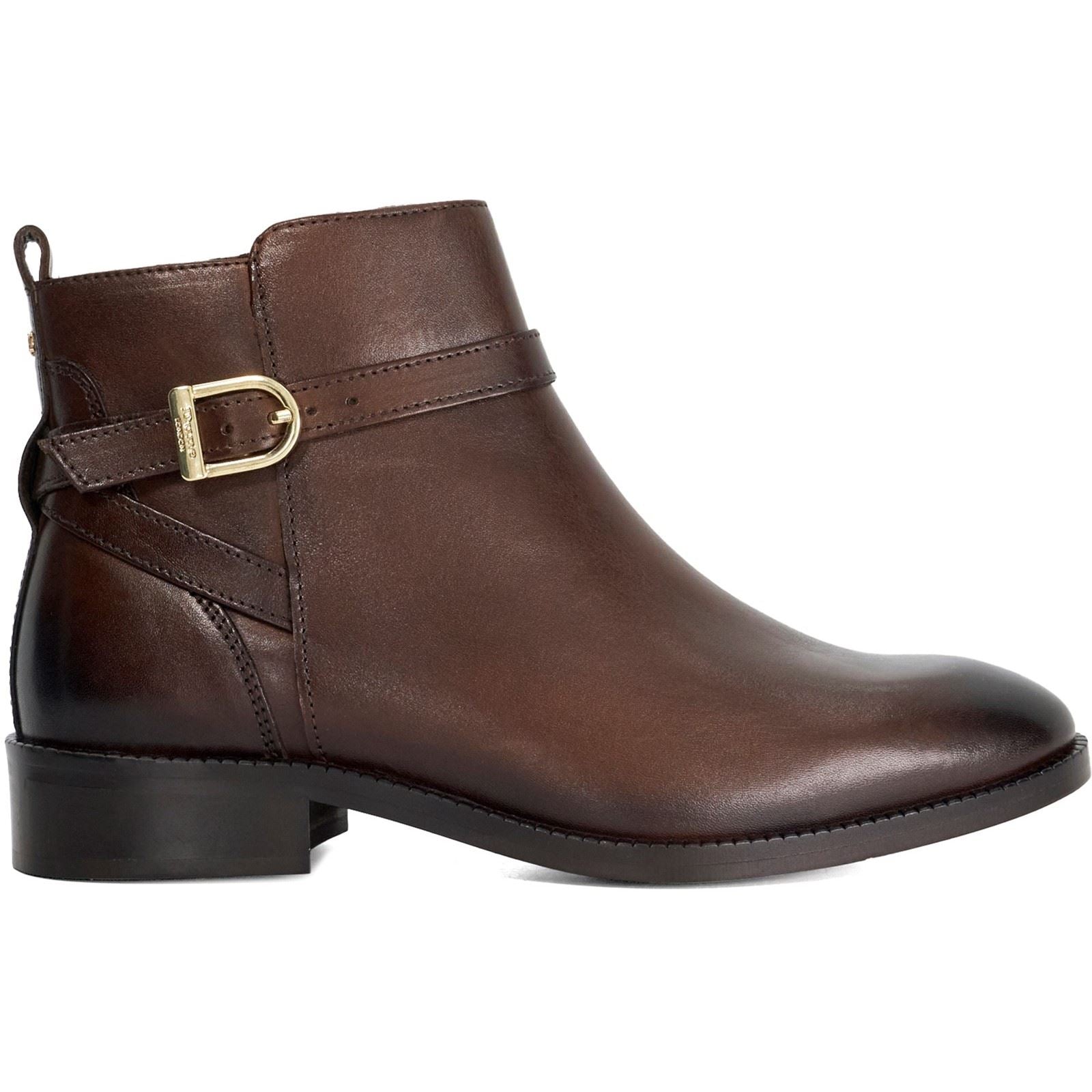 Dune Pemma Leder Damen Braune Stiefel