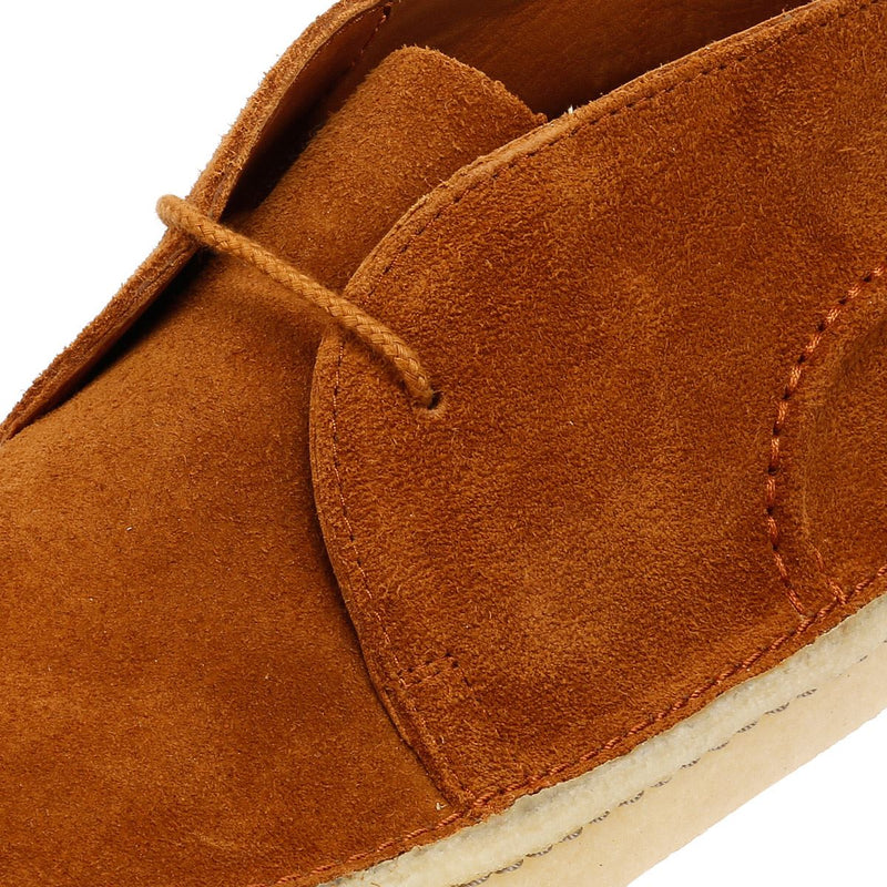 Clarks Originals Desert Rain Herren Wildleder Stiefel In Braun