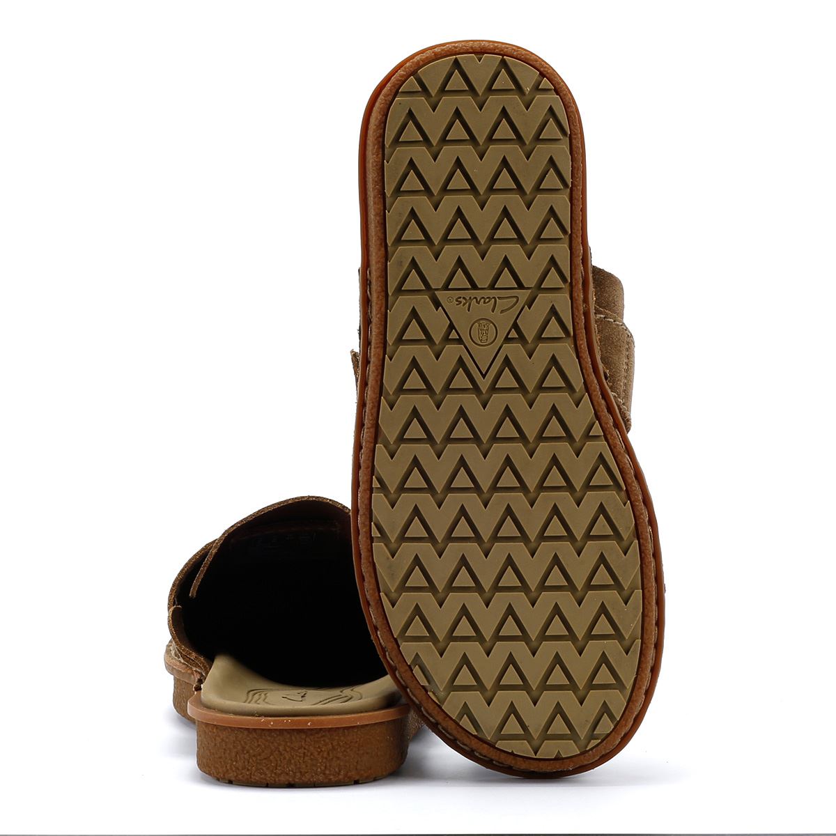 Clarks Main Litton Herren Eichenholz Wildleder Clogs