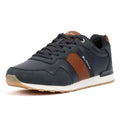Ben Sherman Owen Retro Herrenblaue Turnschuhe