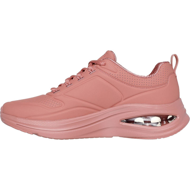 Skechers Skech-Air Meta Extraordinaire Synthetische Damen Turnschuhe In Rostfarben