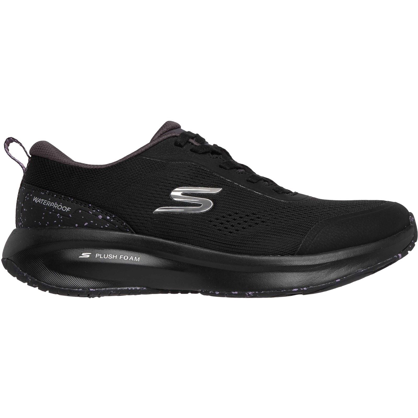 Skechers Arch Fit Summits Polyester Damen Schwarze Sneakers