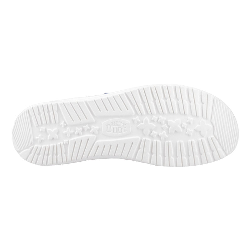 HEYDUDE Wally Jute Herren Mokassin Schuhe Aus Jute In Rot Bordeaux/Silberbirke