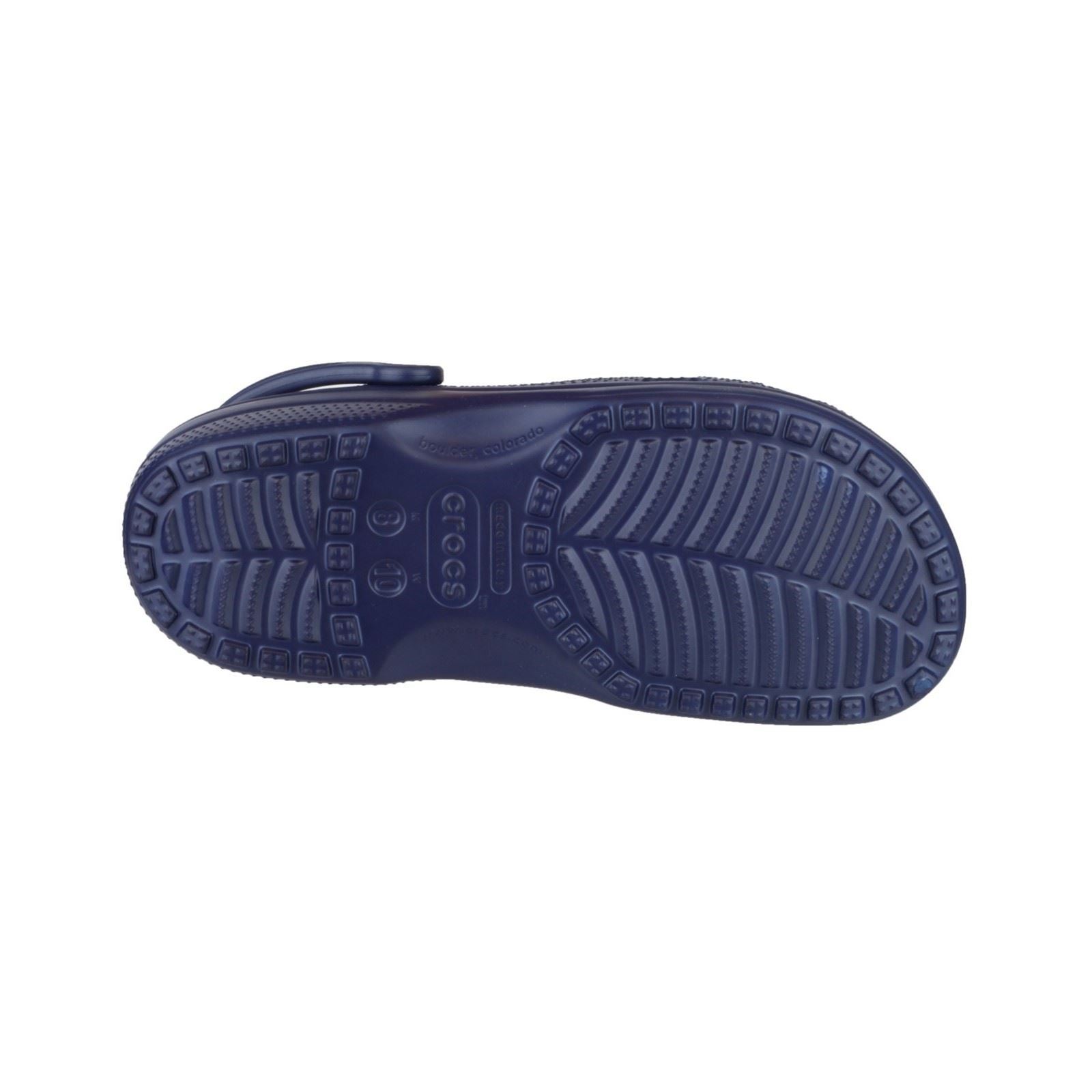 Crocs Classic Croslite Gummipantoffeln In Marineblau