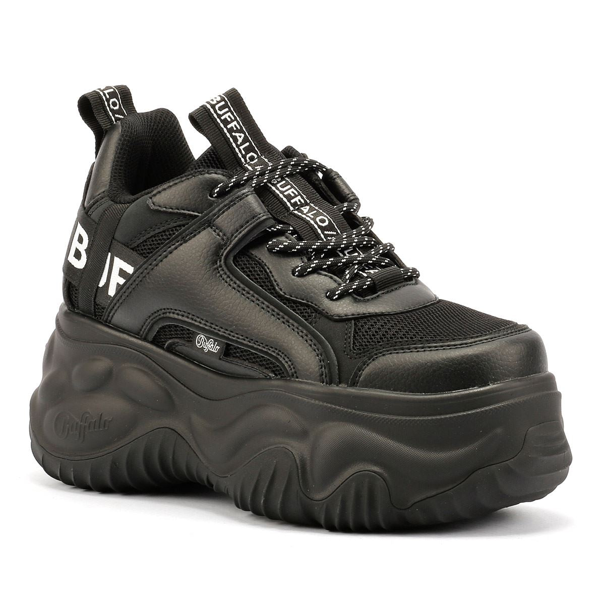 Buffalo Blader Matcha Damen Schwarze Farbe Turnschuhe