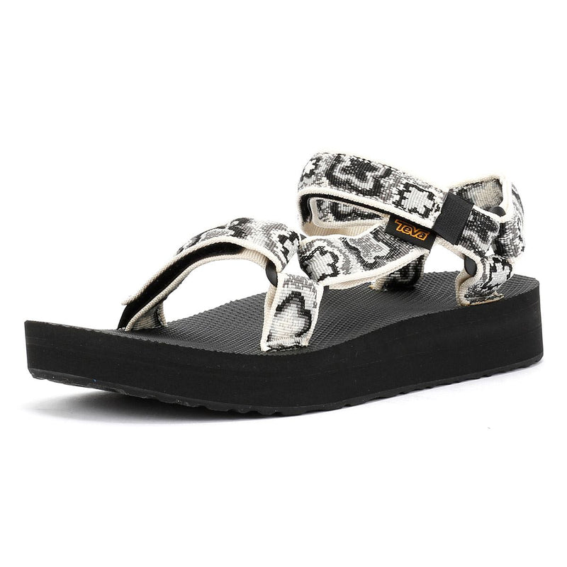 Teva Midform Universal Damen Schwarze Farbe Sandalen