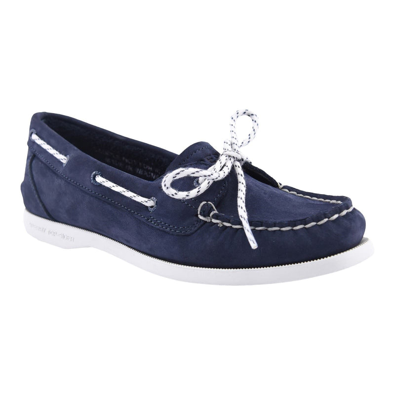 Sperry Authentic 1 Eye Damen Bootsschuhe Aus Leder In Marineblau