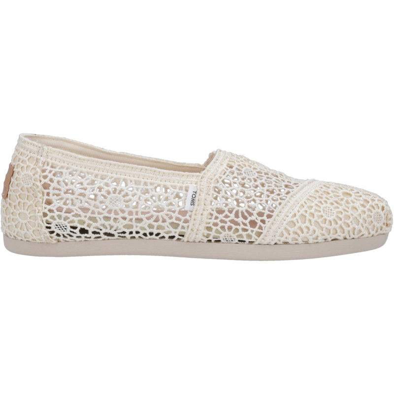 TOMS Alpargata Synthetik Damen Natur Espadrilles
