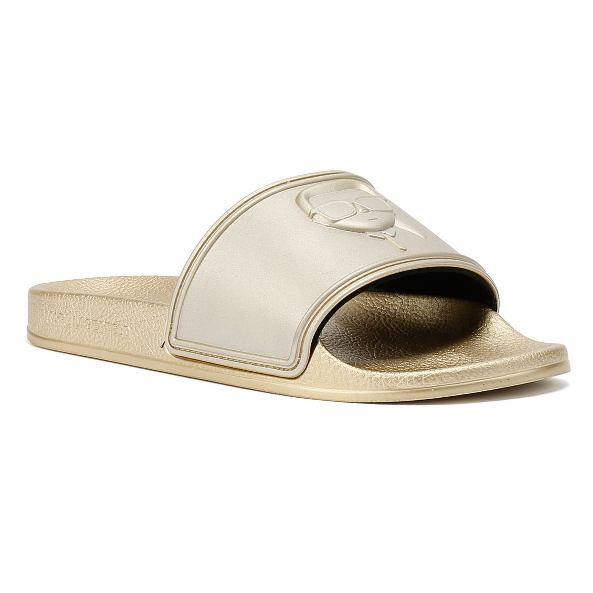 Karl Lagerfeld Kondo 2.0 Karl NFT Damen Gold Pantoletten