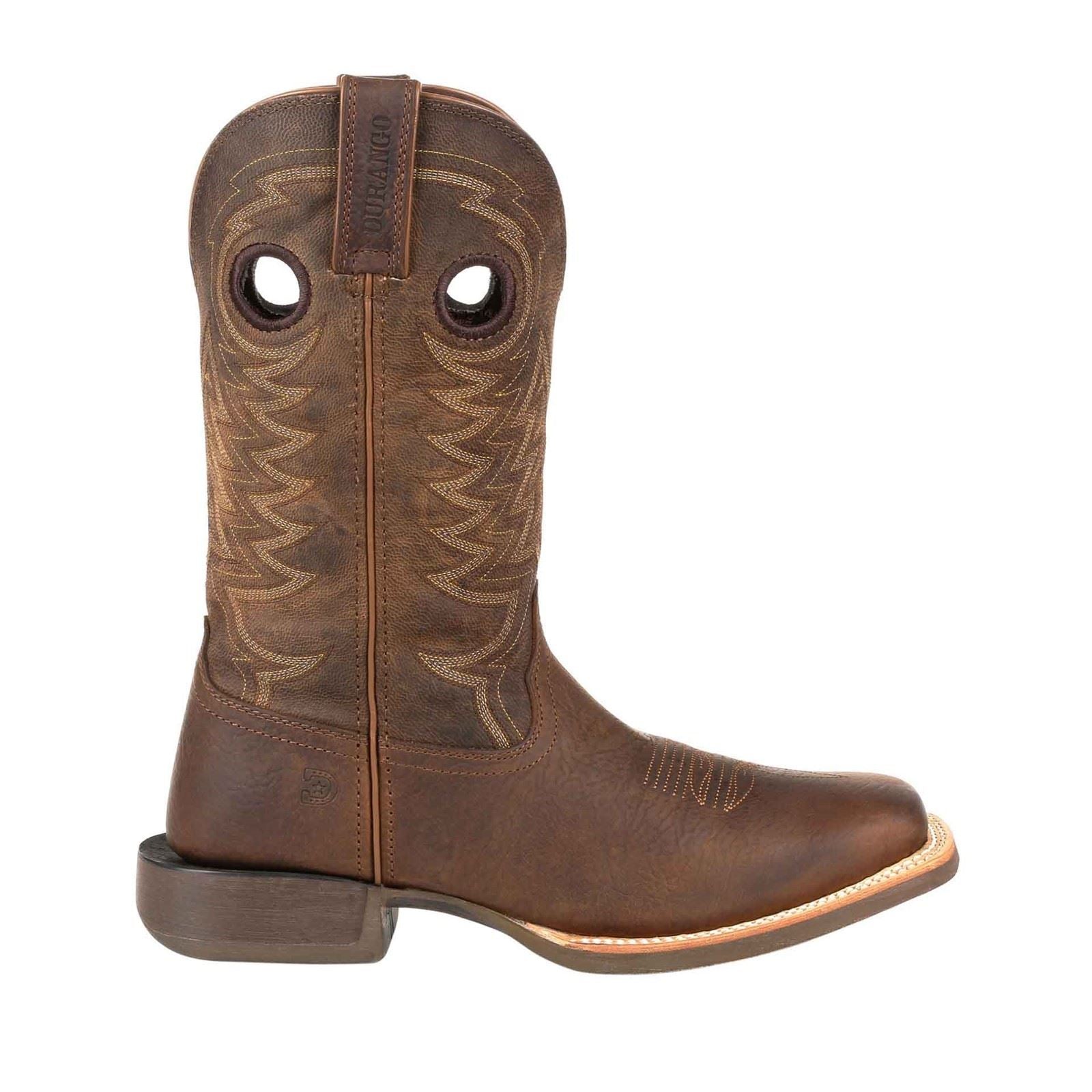 Durango Rebel Pro Leder Herren Strohgelbe Braune Stiefel