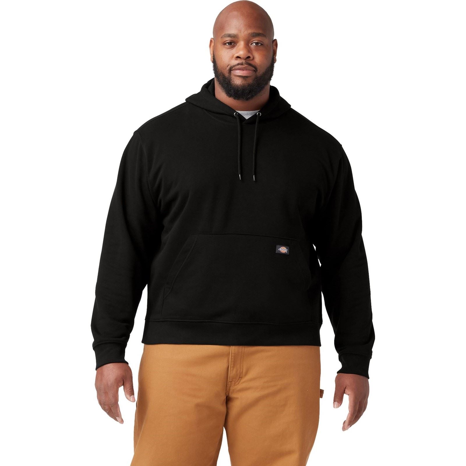 Dickies Everyday Fleece Baumwolle Herren Schwarzes Kapuzensweatshirt