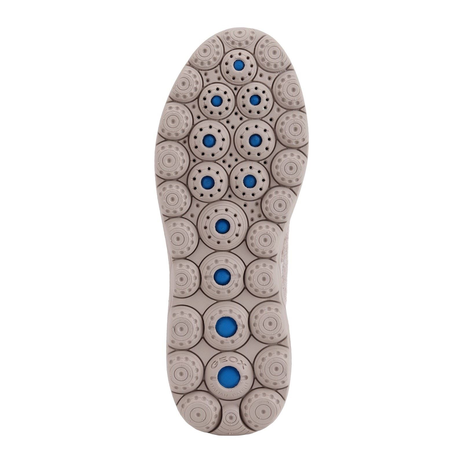 Geox D Spherica A Wollmischung Damen Sneakers In Dunkelrosa