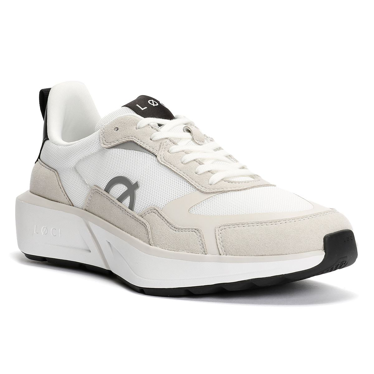 LØCI FLØ Plastik Weiße Sneakers
