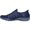 Skechers Breathe-Easy - Roll-With-Me Textile Damen Navy Sneakers