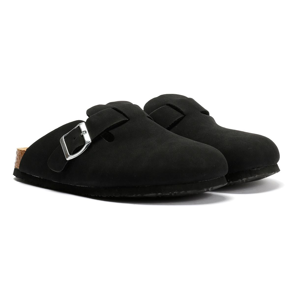 Penguin Poppy Damen Schwarze Farbe Pantoletten