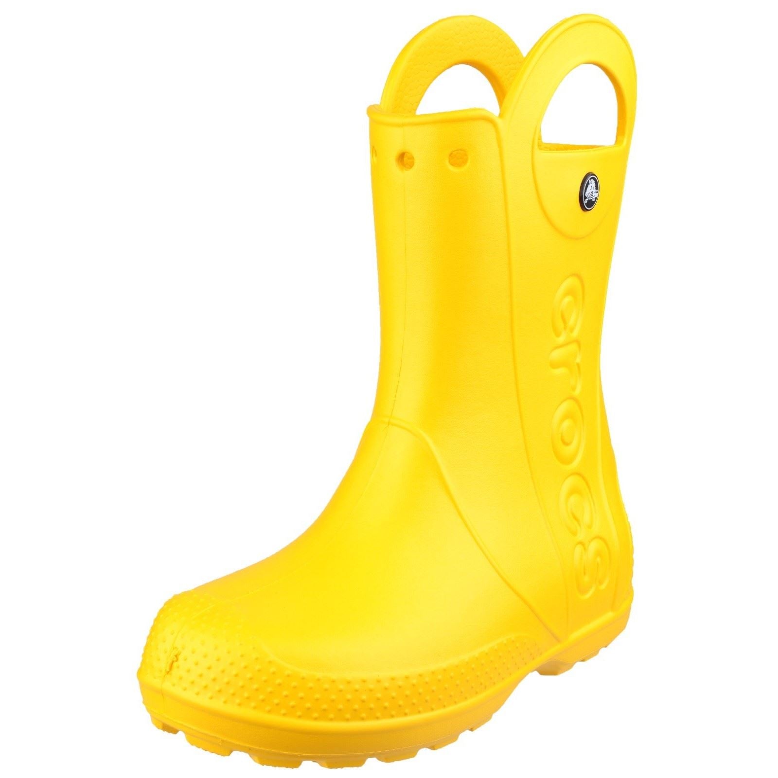 Crocs Handle It Rain Thermoplastische Gelbe Gummistiefel