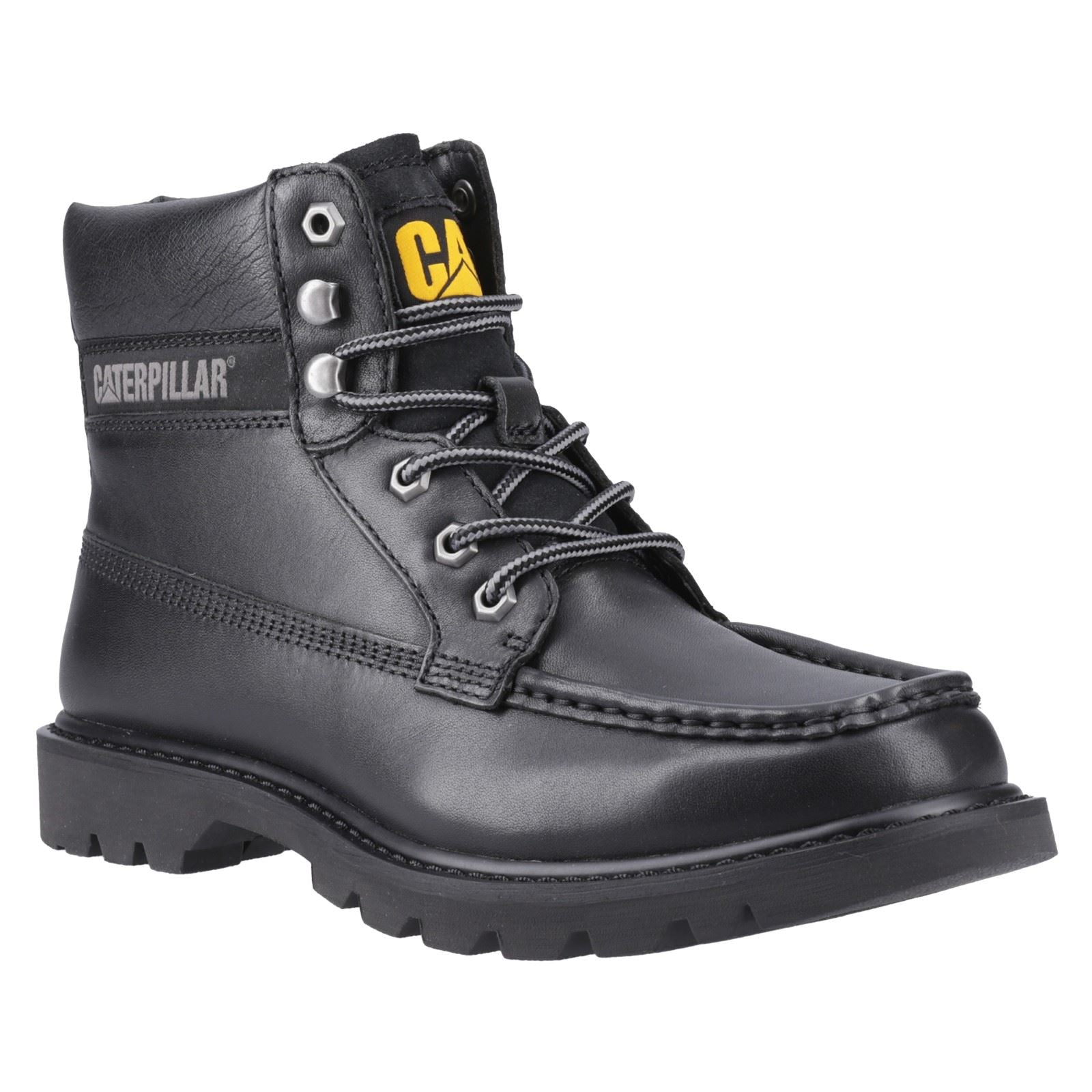Caterpillar Colorado Moc Toe Leder Herren Schwarze Knöchelstiefel