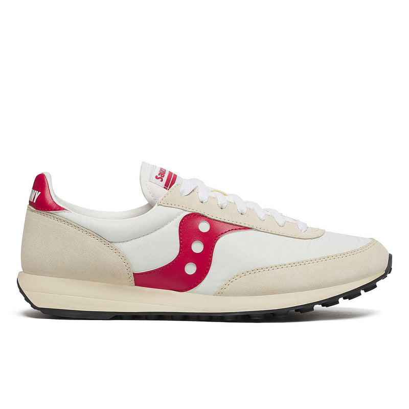 Saucony Trainer 80 Wildleder Weiße Turnschuhe