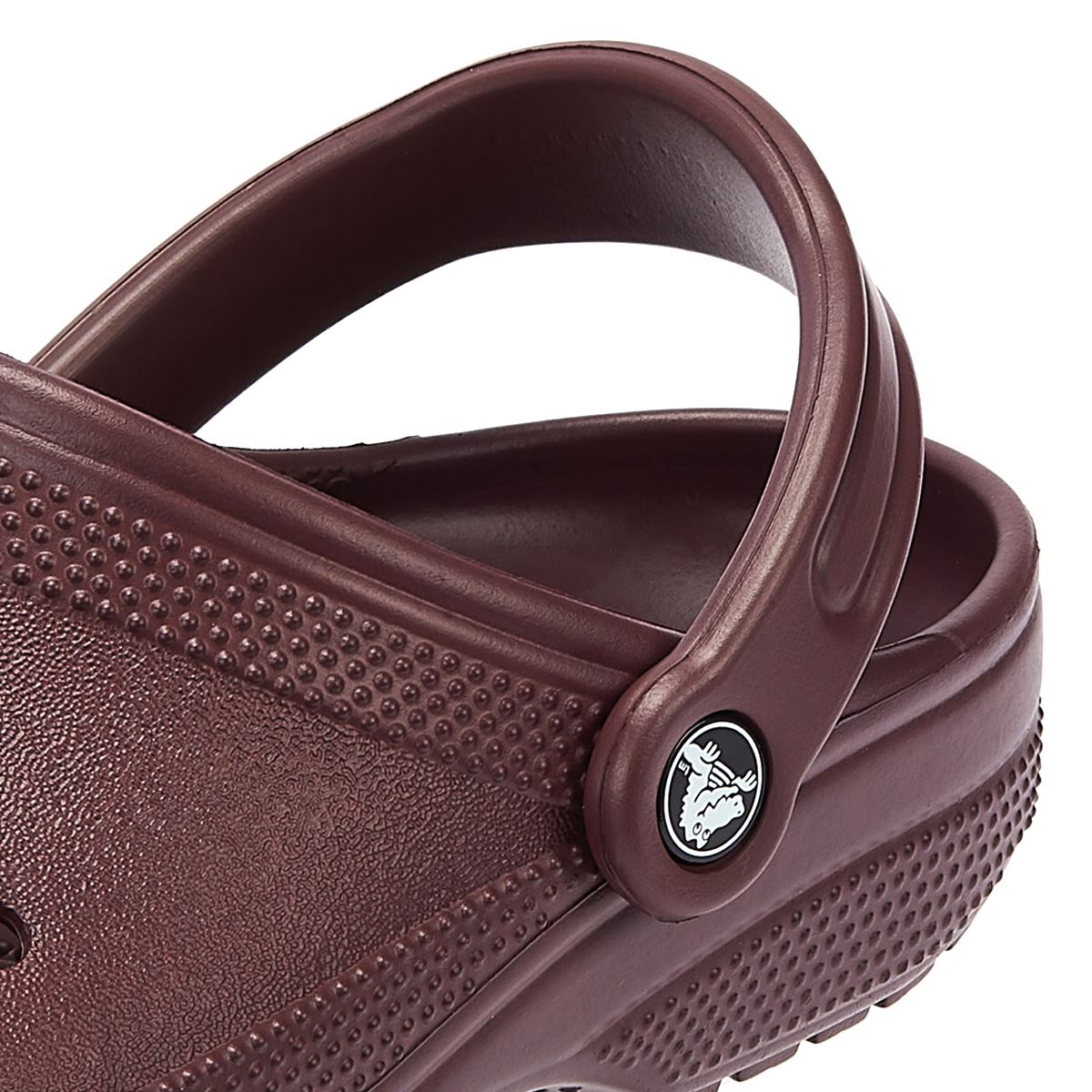 Crocs Classic Clog Dark Cherry Damen-Sandalen In Kirschrot
