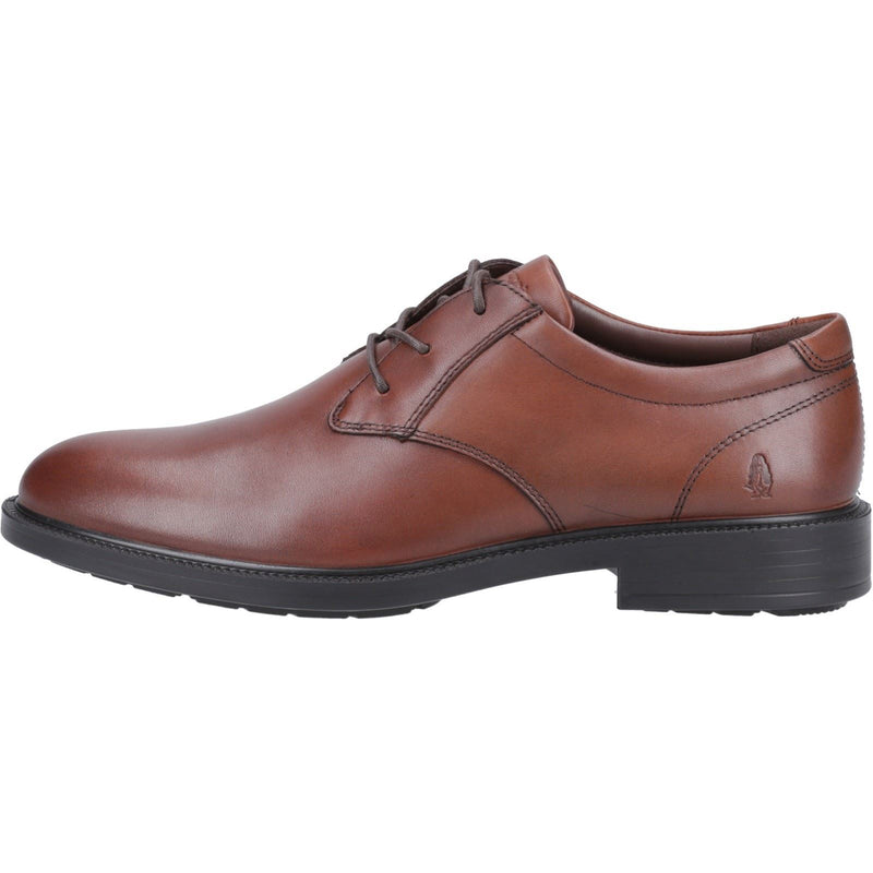 Hush Puppies Banker Herren Schnürschuhe Aus Braunem Leder