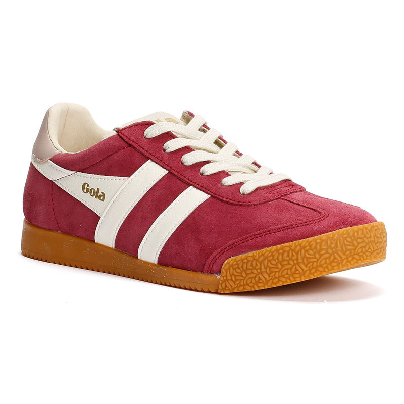 Gola Elan Damen Sneaker Aus Wildleder In Rot