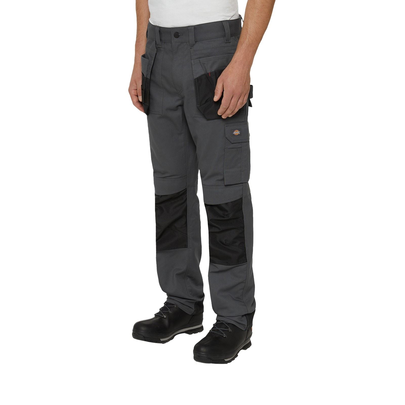 Dickies Multi Pocket Utility Polyester Herren Graue Arbeitshose
