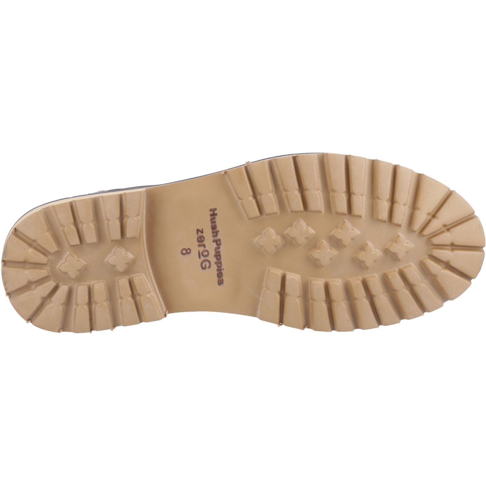 Hush Puppies Marcus Herrenschuhe aus Nubukleder in Marineblau mit Schnürung
