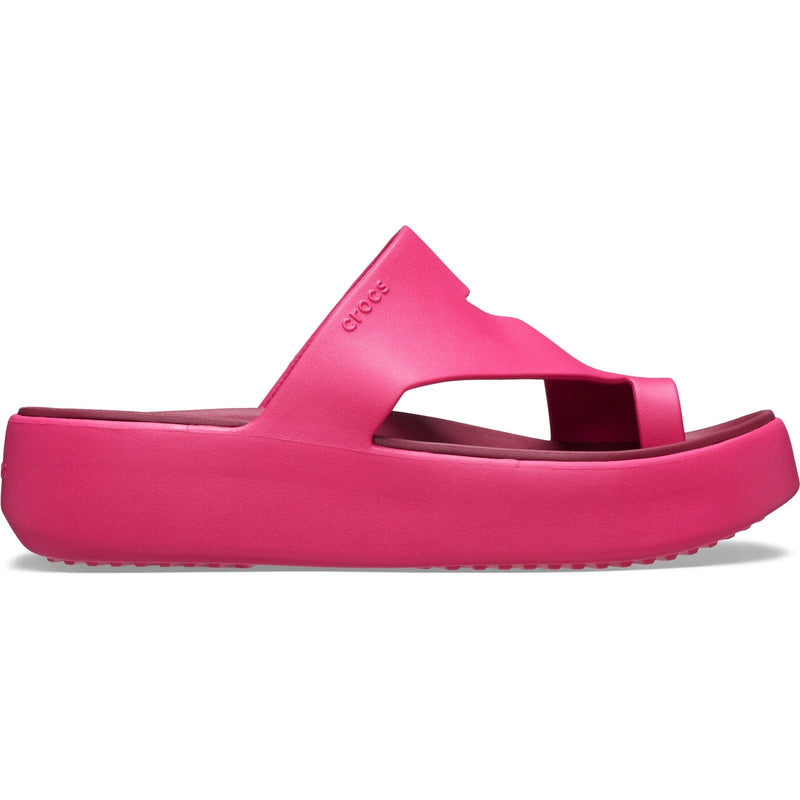 Crocs Getaway Platform Thermoplastische Damen Sandalen In Drachenfruchtfarbe