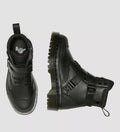 Dr. Martens 1460 Bex Tech Damen Schwarze Farbe Lederstiefel