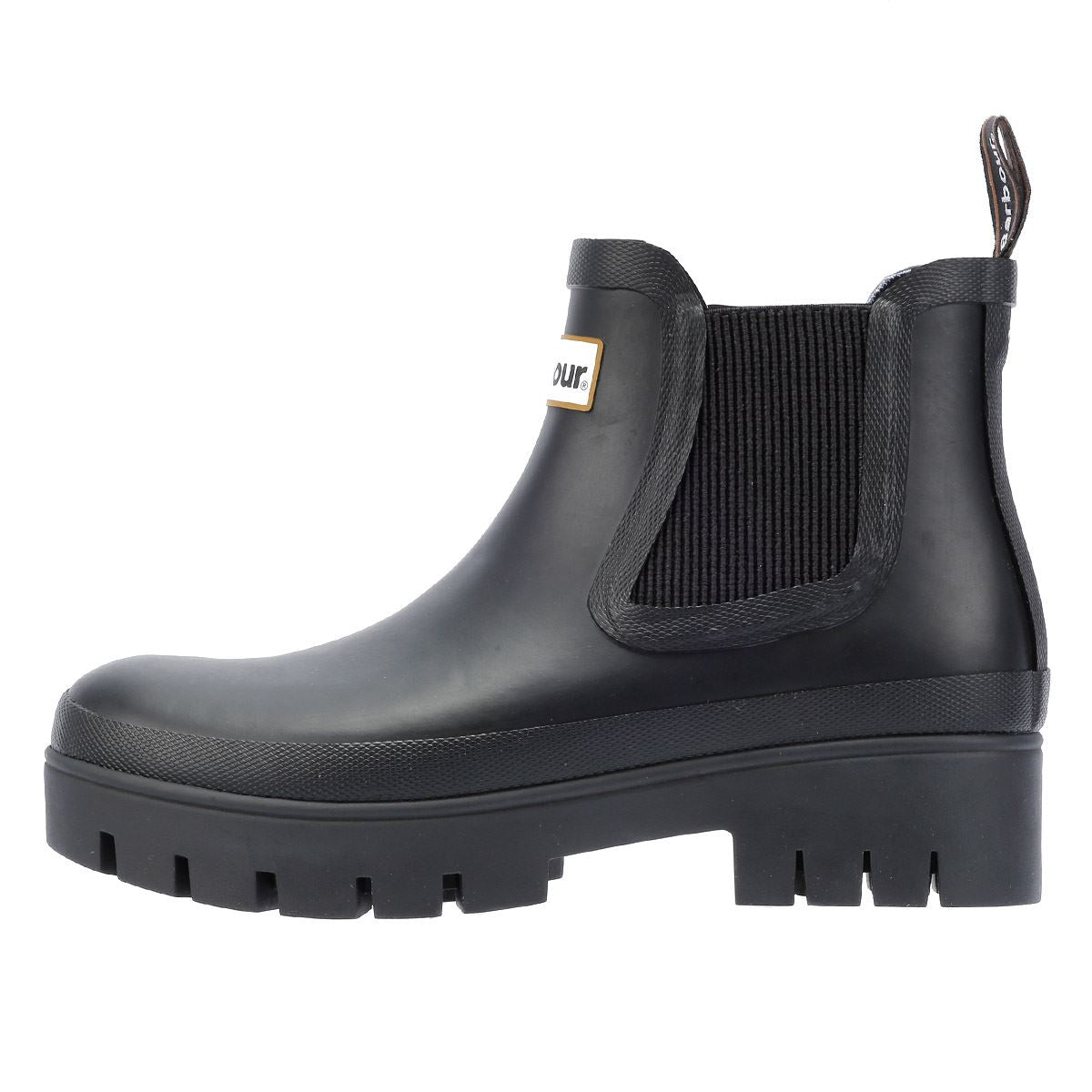 Barbour Halton Damen Schwarze Gummistiefel