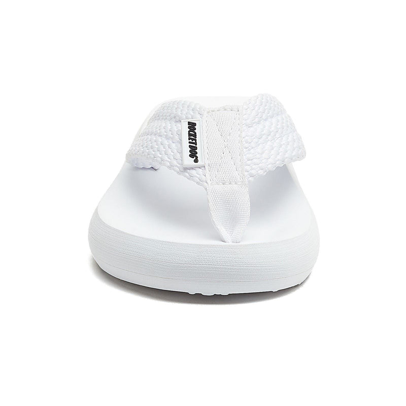 Rocket Dog Sunset Webbing Damensandalen Aus Weißer Baumwolle