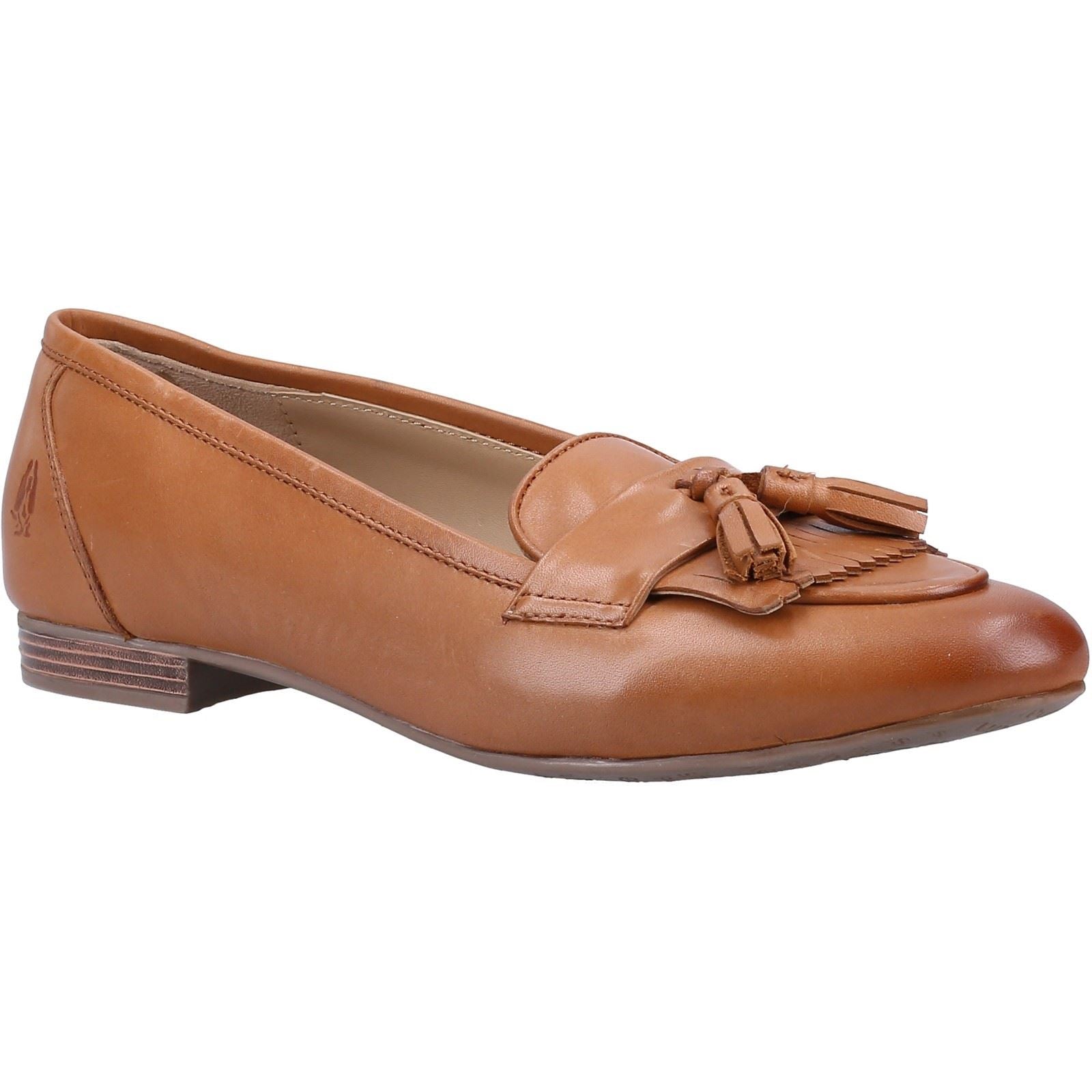 Hush Puppies Marissa Tassel Leder Damen Loafer In Tan