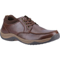 Hush Puppies Derek Herren Kaffeebraune Lederschnürschuhe