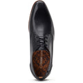 Base London Gambino Excel Herrenschuhe Aus Schwarzem Leder Mit Schnürung