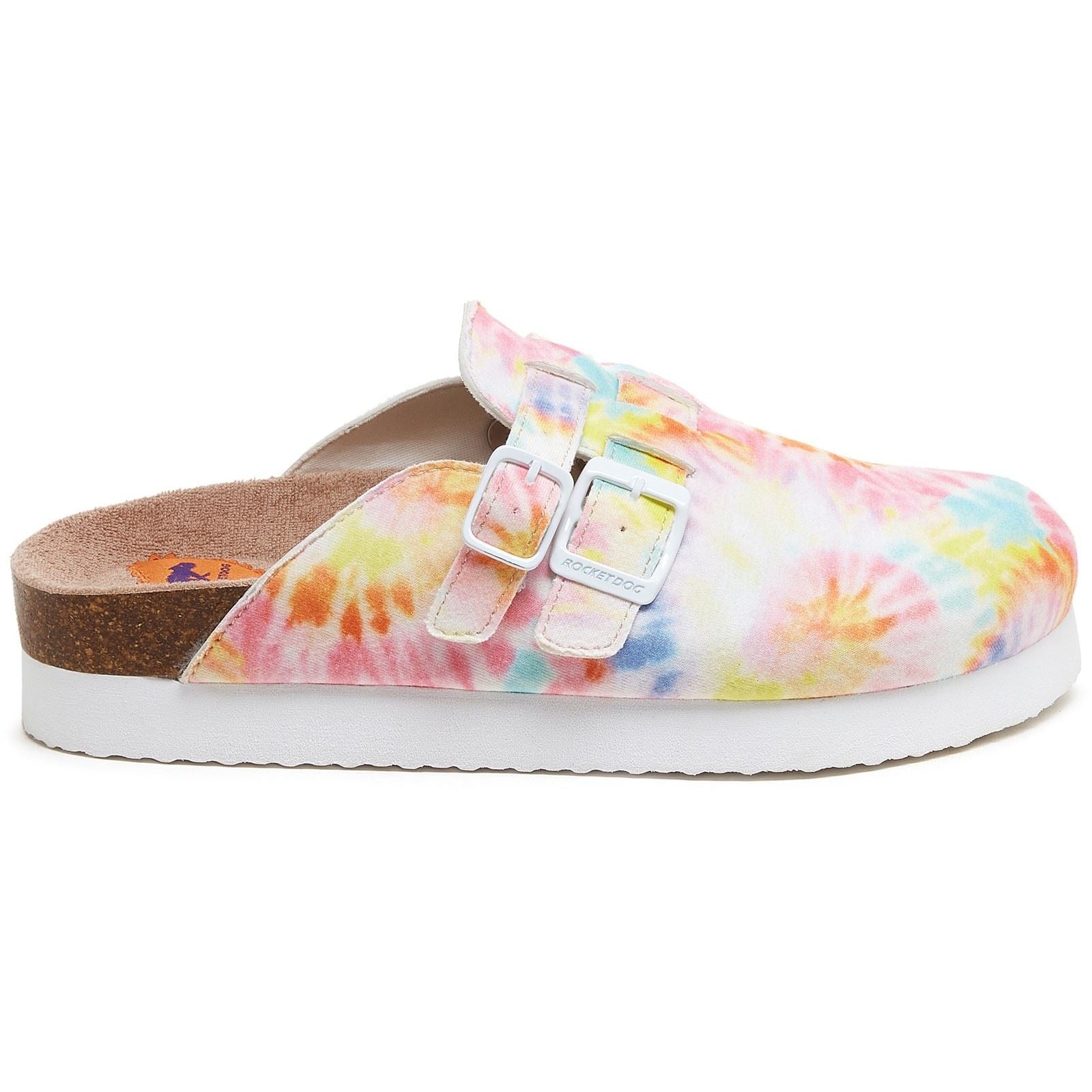 Rocket Dog Abel Plus Tucker Baumwolle Damen Pastell/Multi Pantoletten