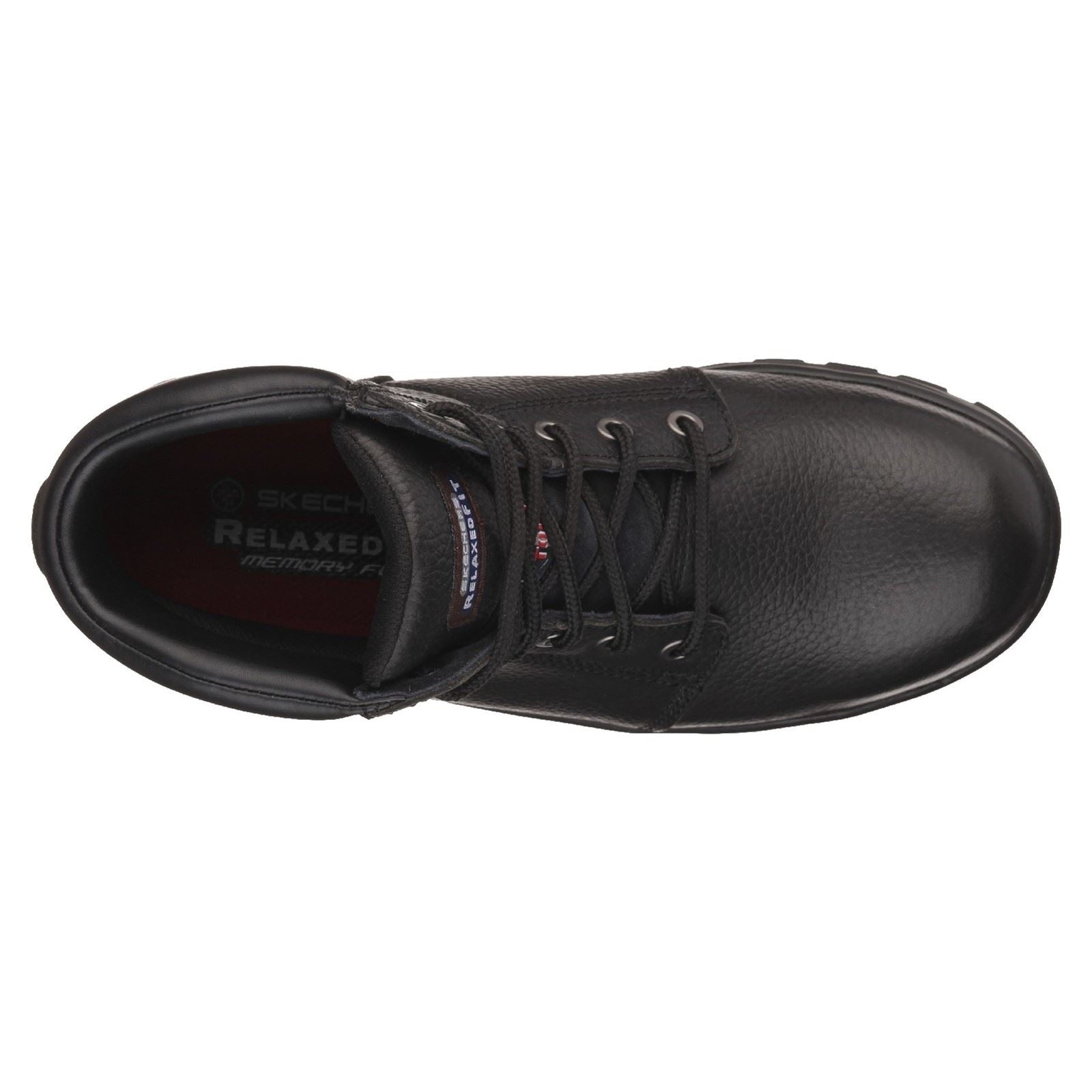 Skechers Workwear Workshire Leder Männer Schwarze Farbe Sicherheitsstiefel