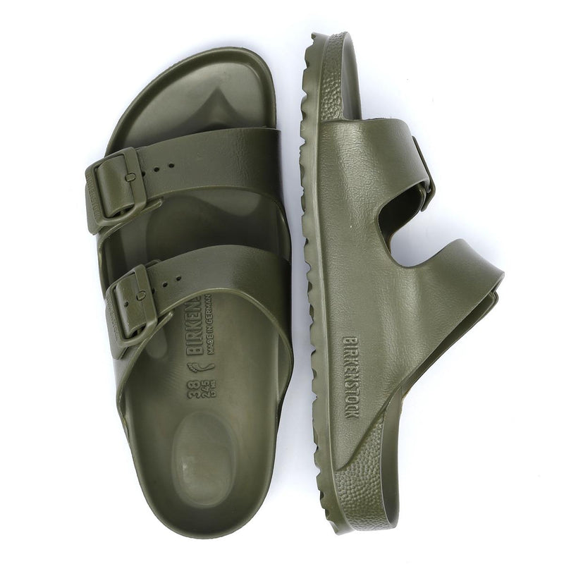 Birkenstock Arizona EVA Damen Schmal Sandalen In Khaki