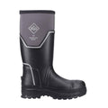 Muck Boots Grit S5 Herren Gummistiefel in Schwarz/Grau