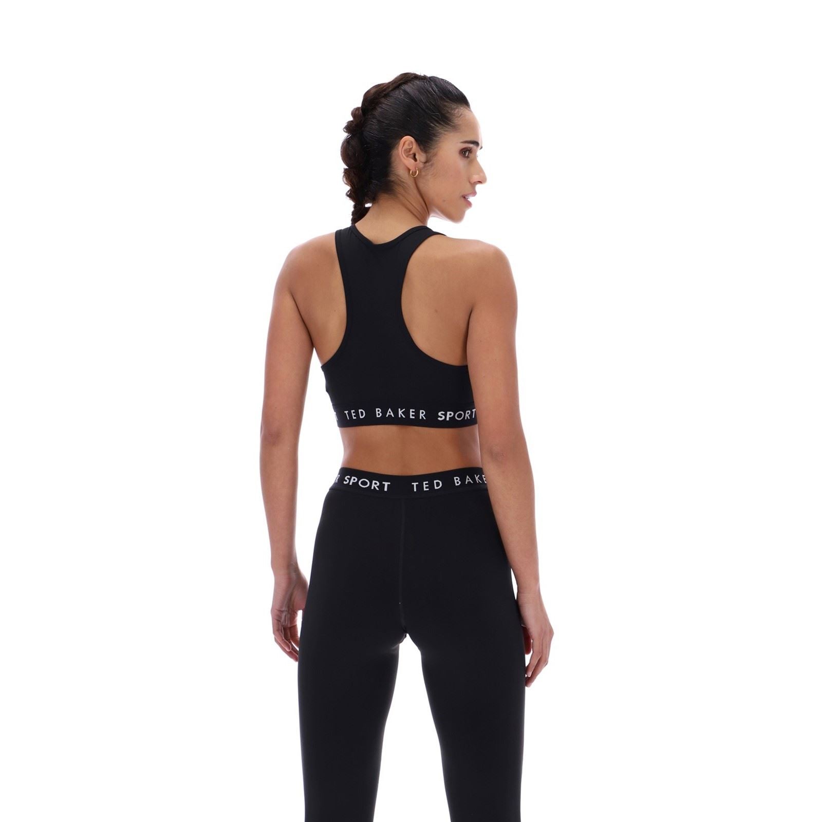 Ted Baker DIANA TBWSBA2525 Polyester Damen Schwarze Farber Sport-Bh