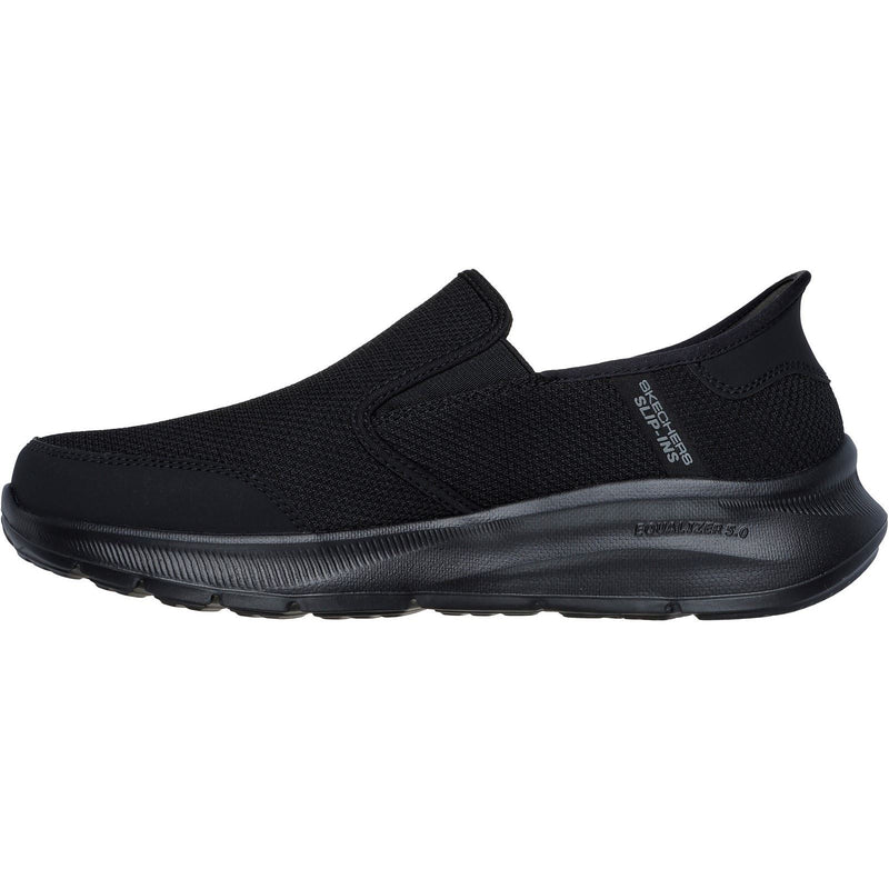 Skechers Equalizer 5.0 Drayze Synthetik Herren Sneaker In Schwarz