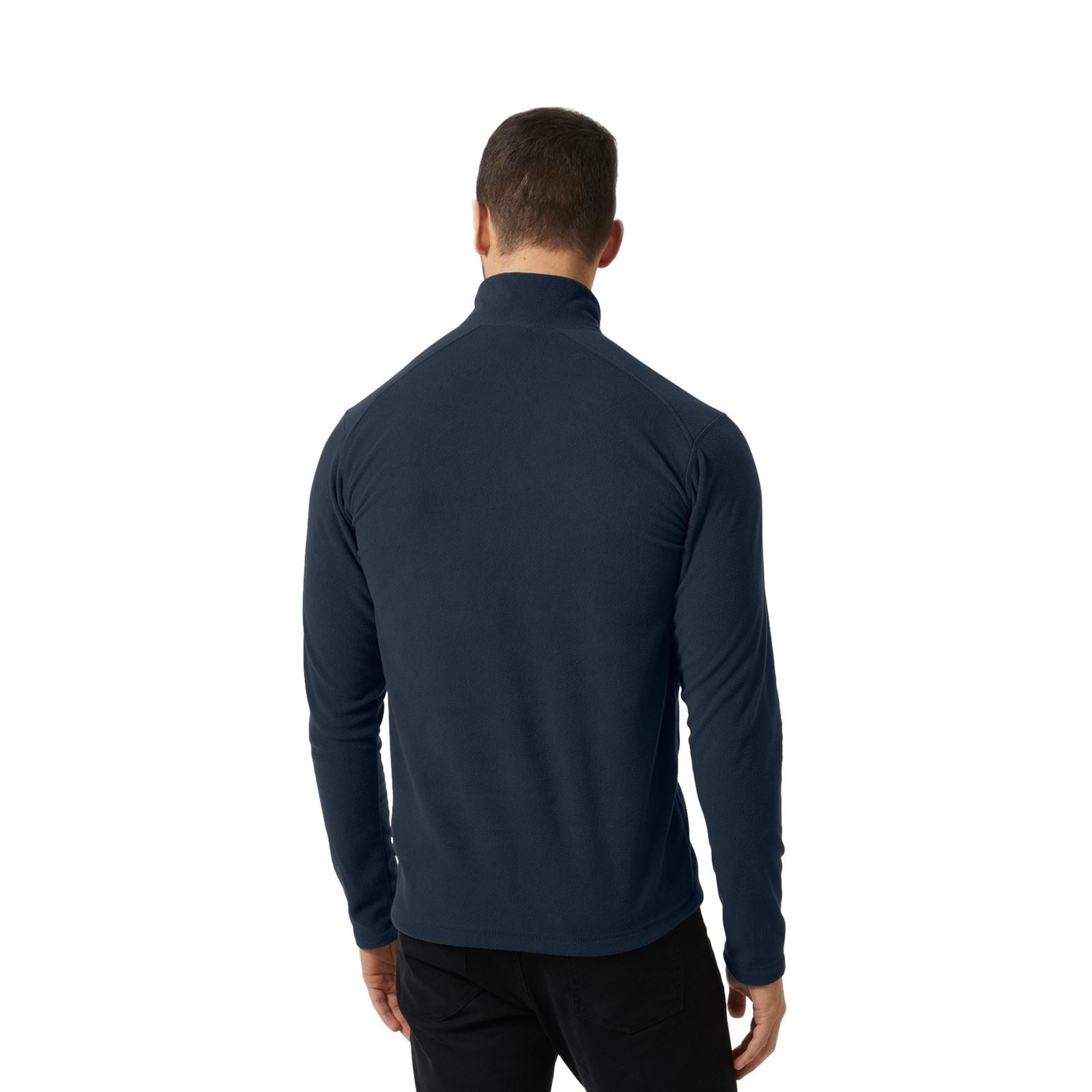 Helly Hansen Sport Daybreaker 1/2 Zip Polyester Herren Blauer Fleece Pullover