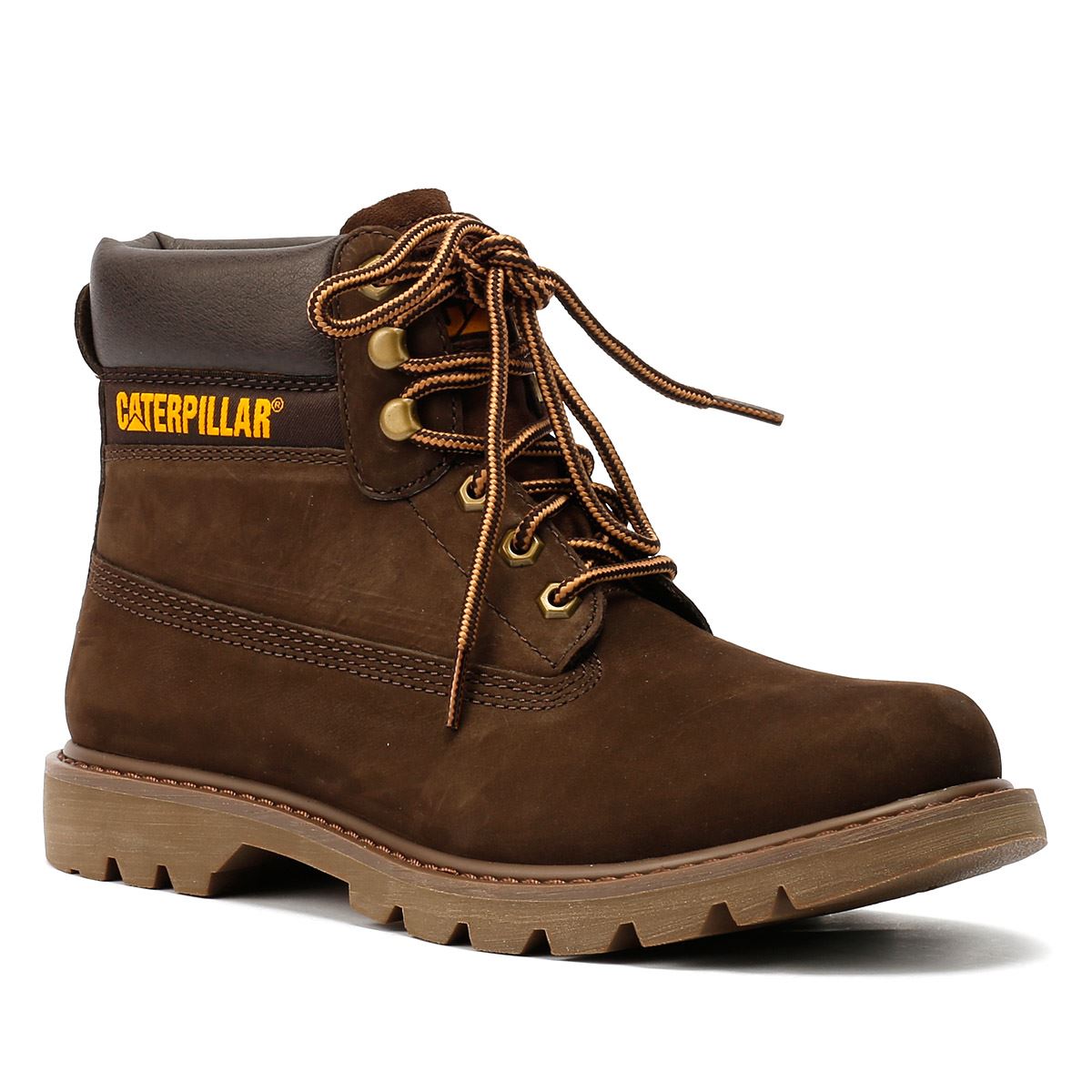 Caterpillar Colorado 2.0 Braune Herrenstiefel Aus Leder